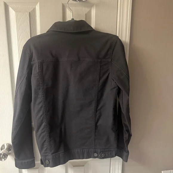 Patagonia Women's Black Jean Jacket with Button Front - Picture 3 of 9